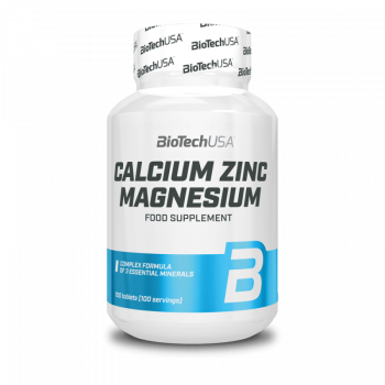BioTechUSA BioTechUSA Calcium Zinc Magnesium 100 tabletta