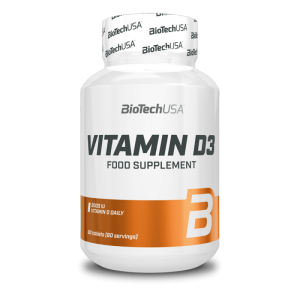  BioTechUSA Vitamin D3 50mcg 60 tabletta