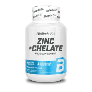  BioTechUSA Zinc+Chelate 60 tabletta